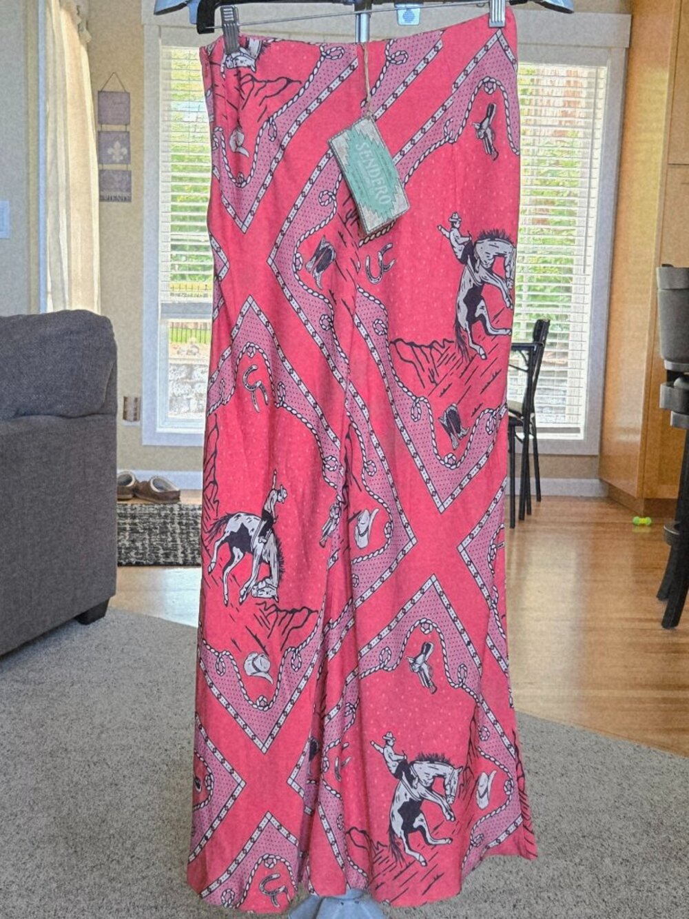 NWT Sendero Provisions Co sz 10  Pearla slip western skirt - Picture 3 of 6